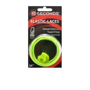 10-Seconds Elastic Shoe Lace - Neon Yellow