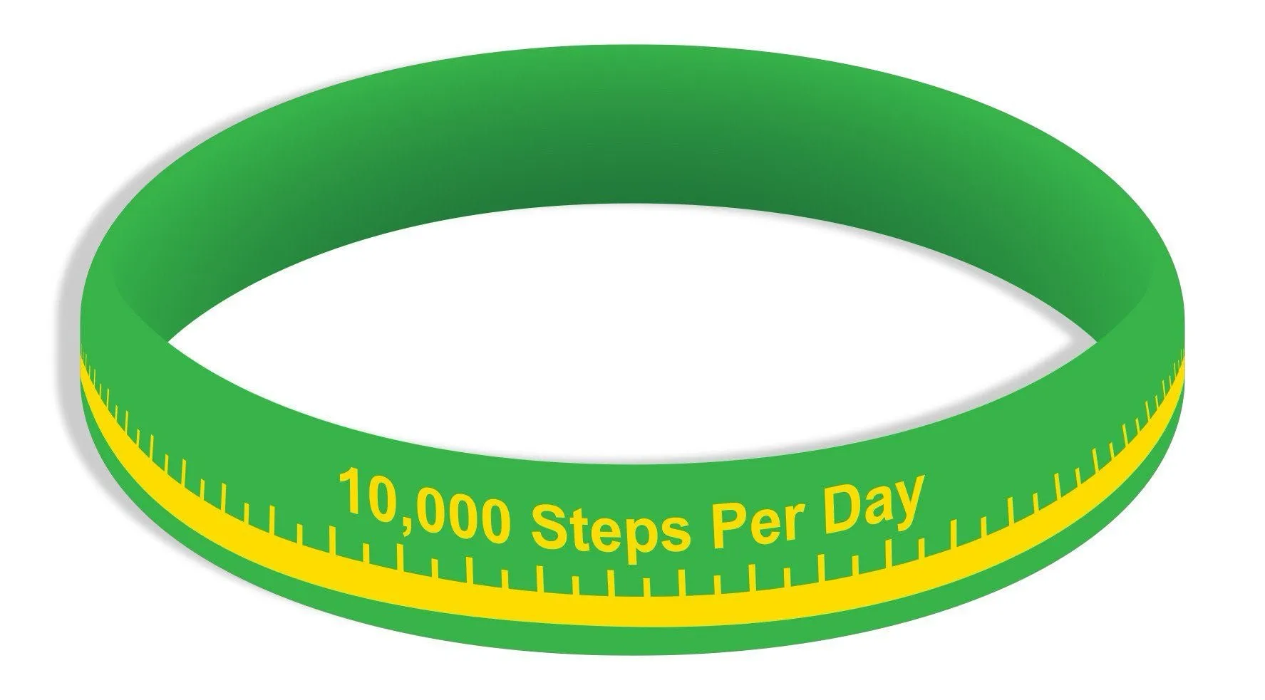 10K Steps Wristbands Adult - Pack of 20