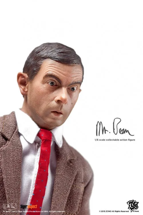 1:6 Officialy Licensed Mr BEAN Figure (2 Headsculpts   2 Outfits) ZcWorld (EX-DISPLAY AS_IS)