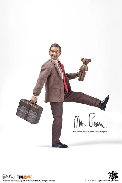 1:6 Officialy Licensed Mr BEAN Figure (2 Headsculpts   2 Outfits) ZcWorld (EX-DISPLAY AS_IS)