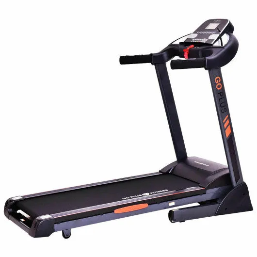 2.5 HP Folding Electric Power Running Fitness Machine-Orange