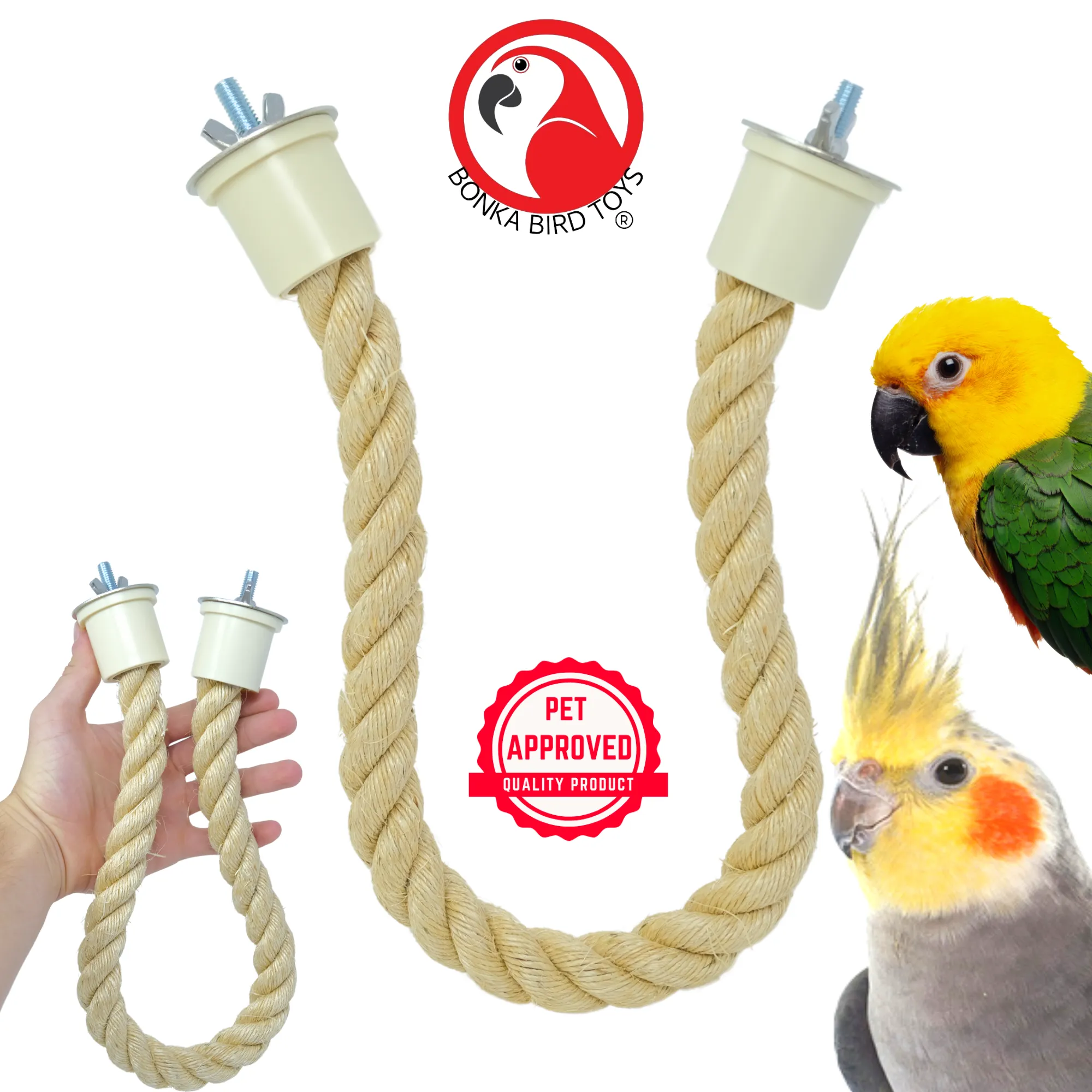 2663 24" Sisal Rope Perch