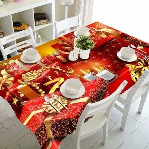 3D Christmas Tablecloth Just For You