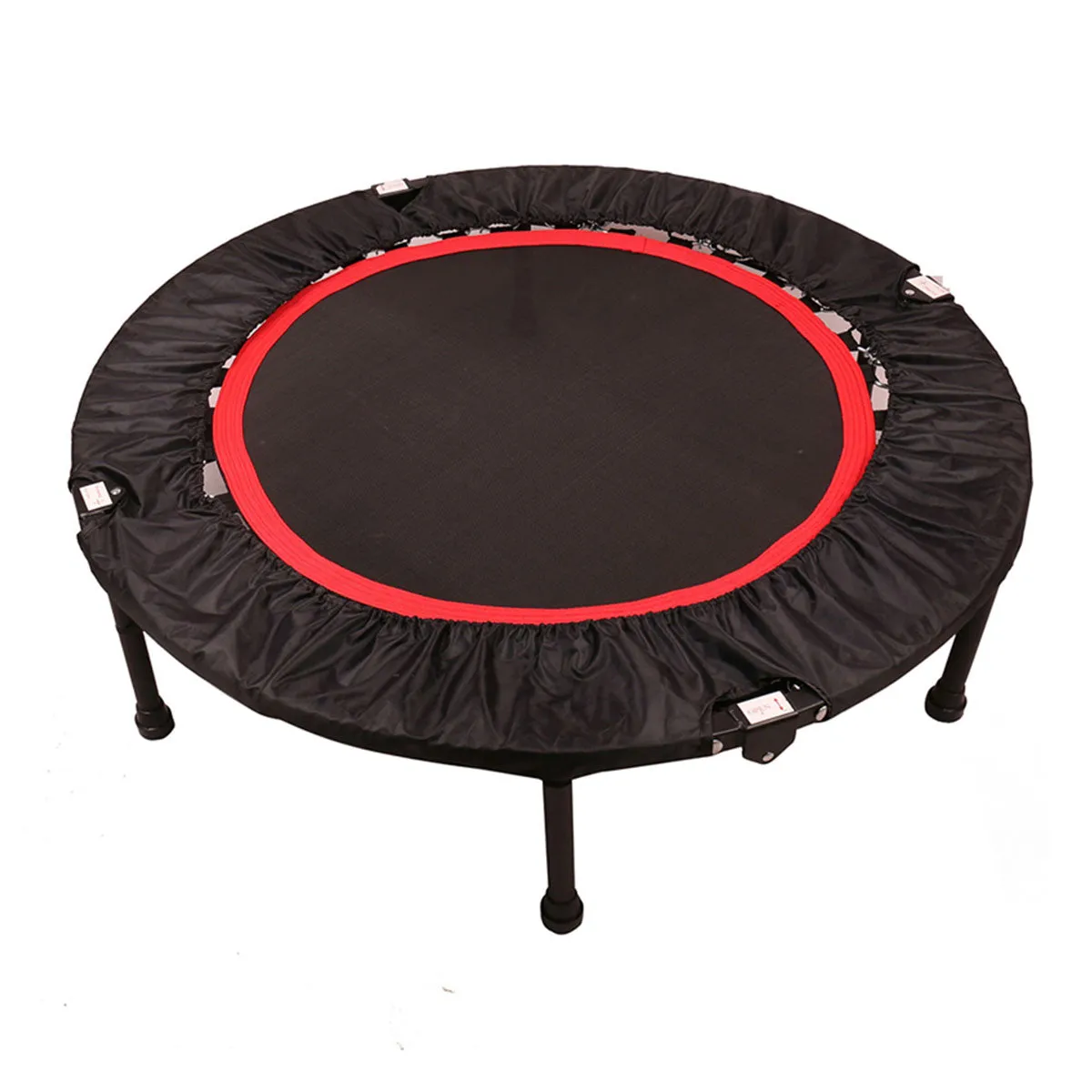 40" Mini Trampoline Handrail Exercise Workout Cardio Rebounder Indoor Super Load