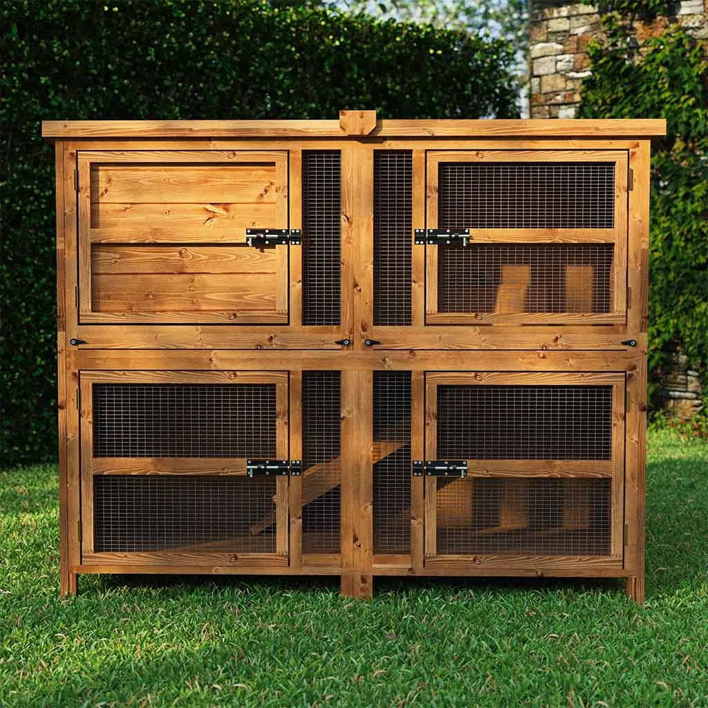 5ft Chartwell Double Luxury Guinea Pig Hutch