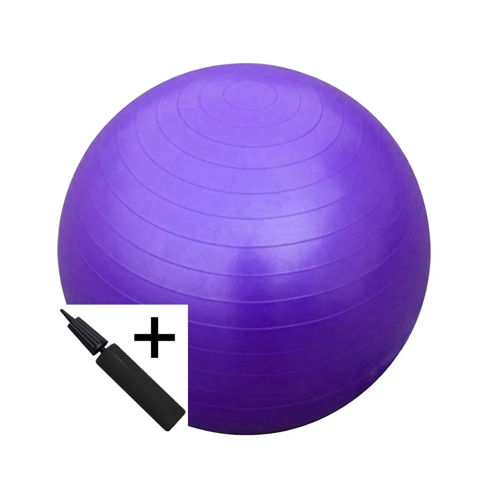 65cm Exercise Gym Yoga Swiss Ball   Pump