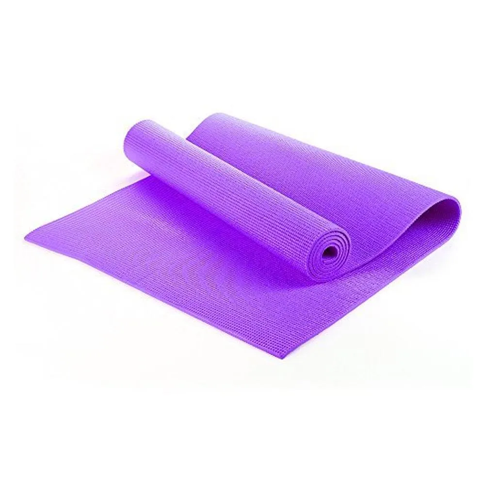 6mm Yoga Mats Soft Non Slip Exercise Mat - Purple