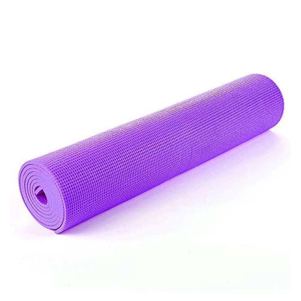 6mm Yoga Mats Soft Non Slip Exercise Mat - Purple