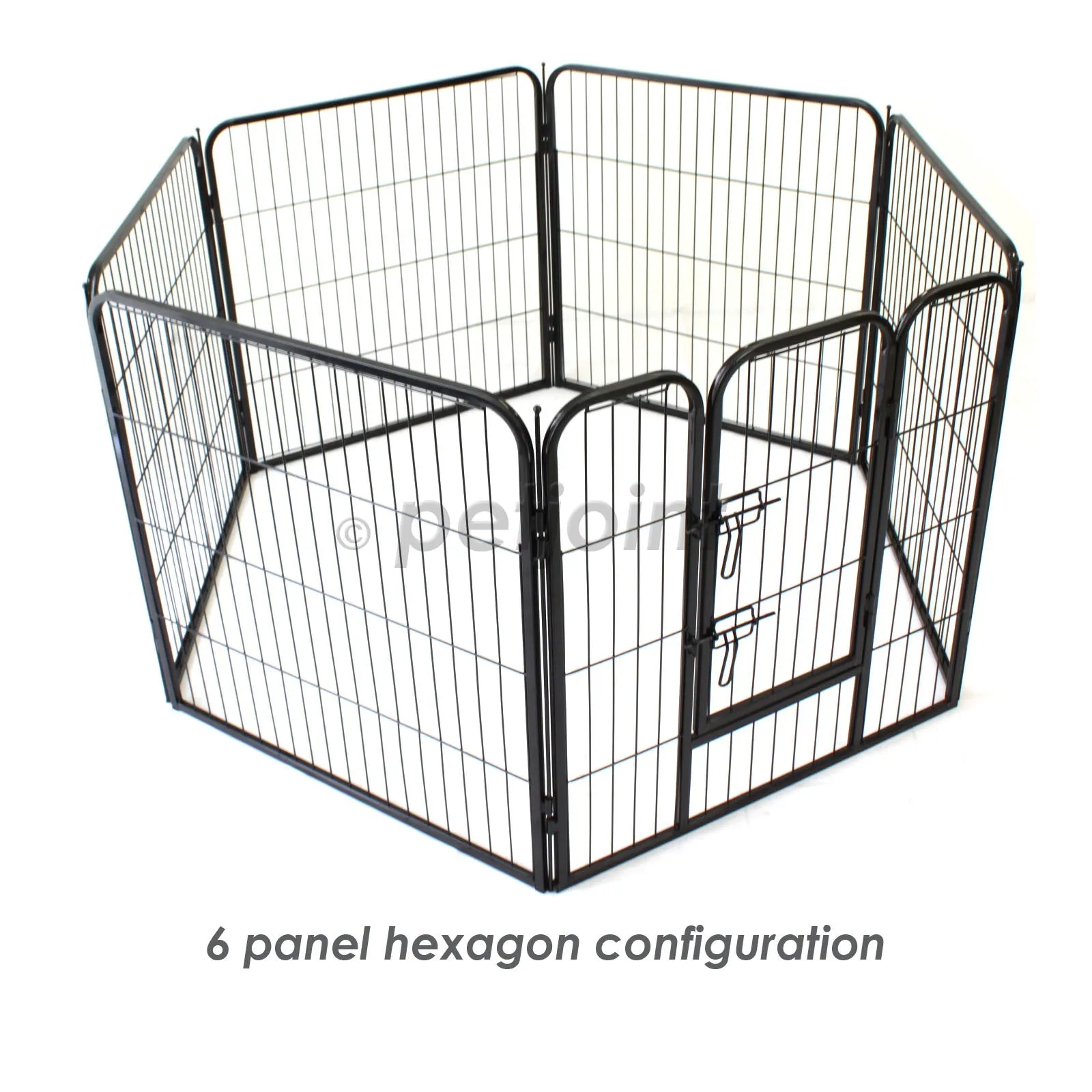 8 Panel Large Pet Puppy Dog Play Pen Exercise Cage Fence Heavy Duty