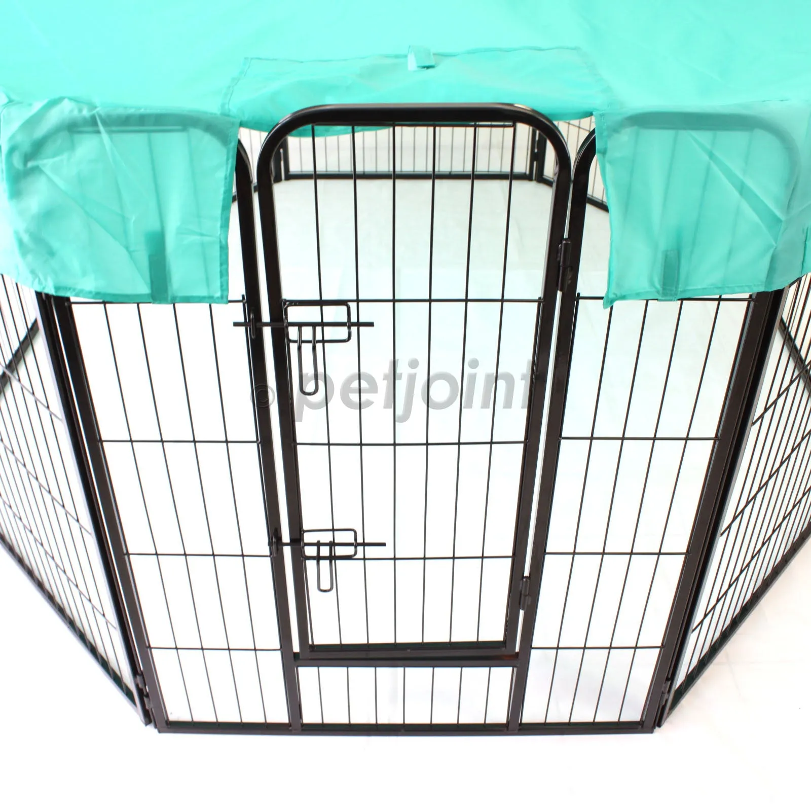 8 Panel Large Pet Puppy Dog Play Pen Exercise Cage Fence Heavy Duty