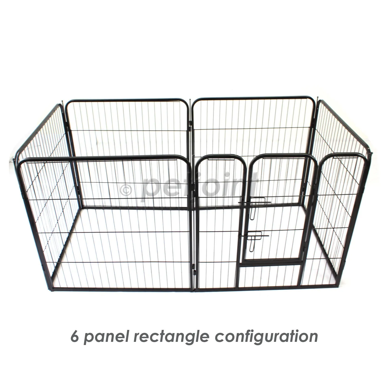 8 Panel Large Pet Puppy Dog Play Pen Exercise Cage Fence Heavy Duty