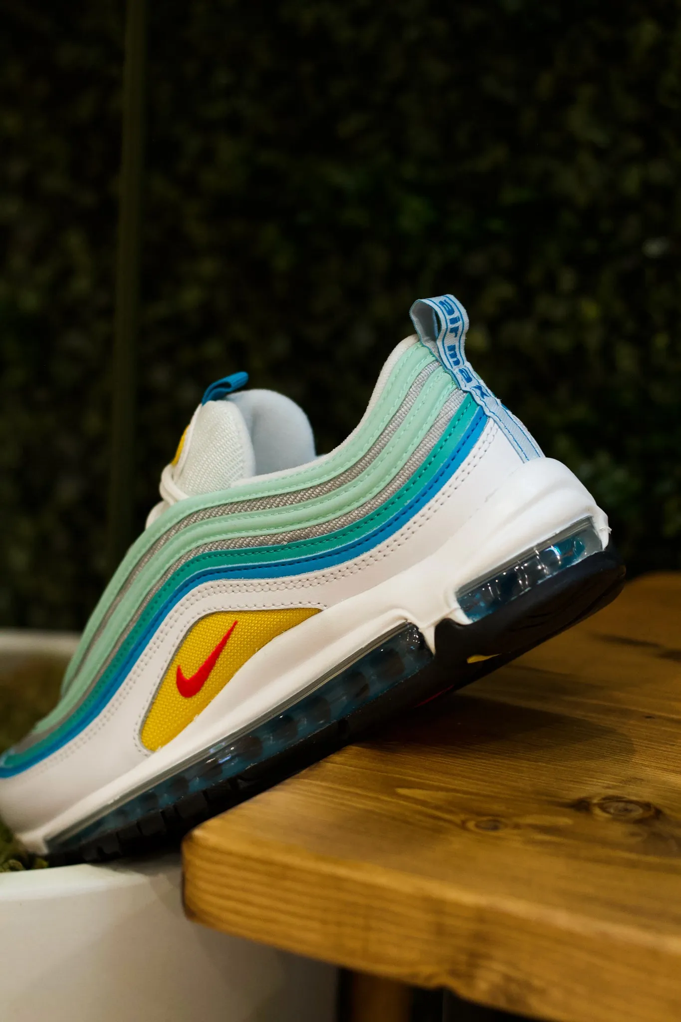 AIR MAX 97 "WHITE/LASER BLUE"