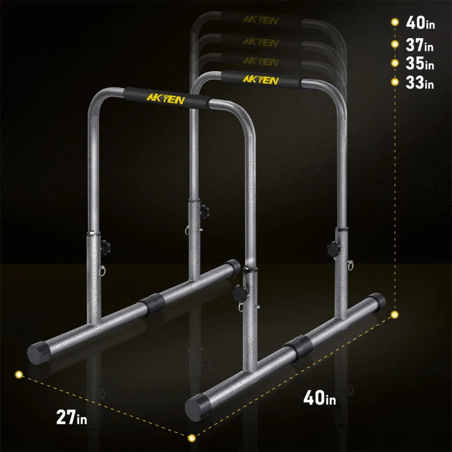 AKYEN Dip Adjustable Workout Parallel Bars