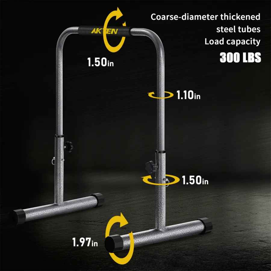 AKYEN Dip Adjustable Workout Parallel Bars