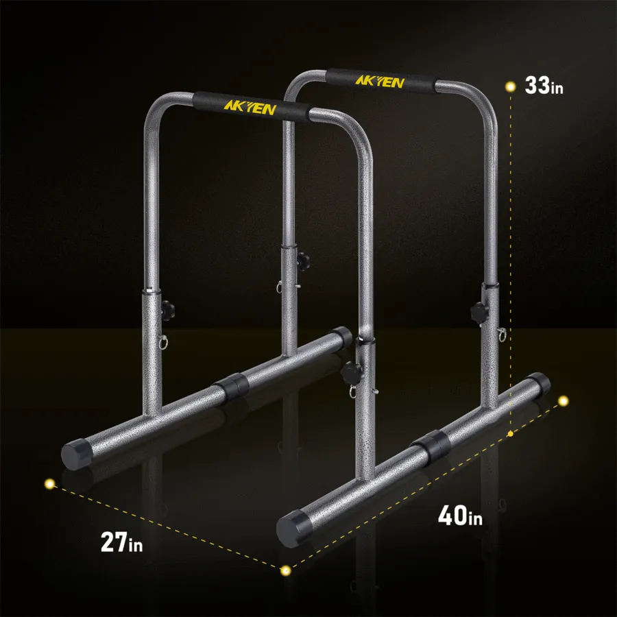 AKYEN Dip Adjustable Workout Parallel Bars