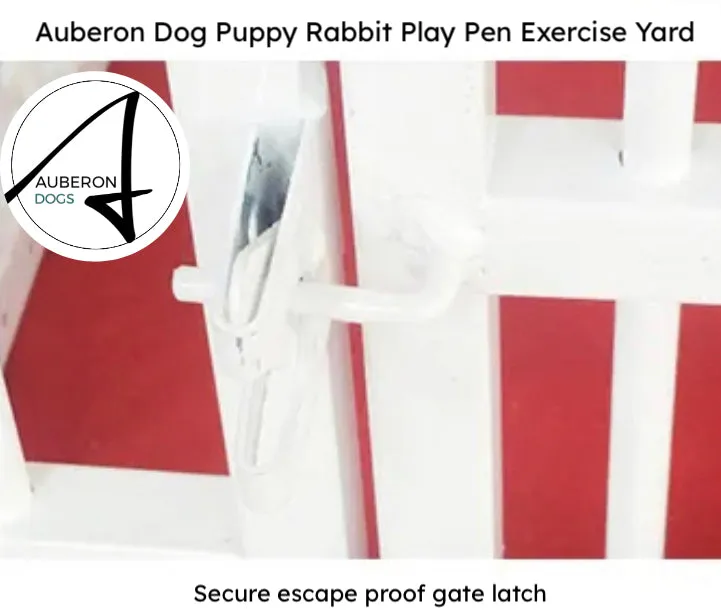 Aluminium or Carbon Steel Dog Puppy Rabbit Play Pen Exercise Yard Strong & Sturdy