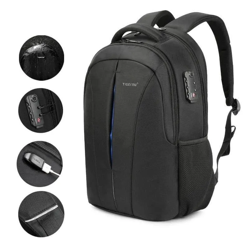 Anti Theft Laptop Backpack Splash Proof  Just For You