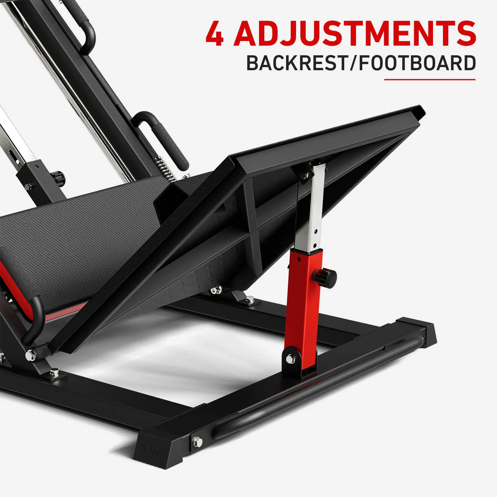 Arete ™ 3-in-1 Leg Press and Hack Squat Machine