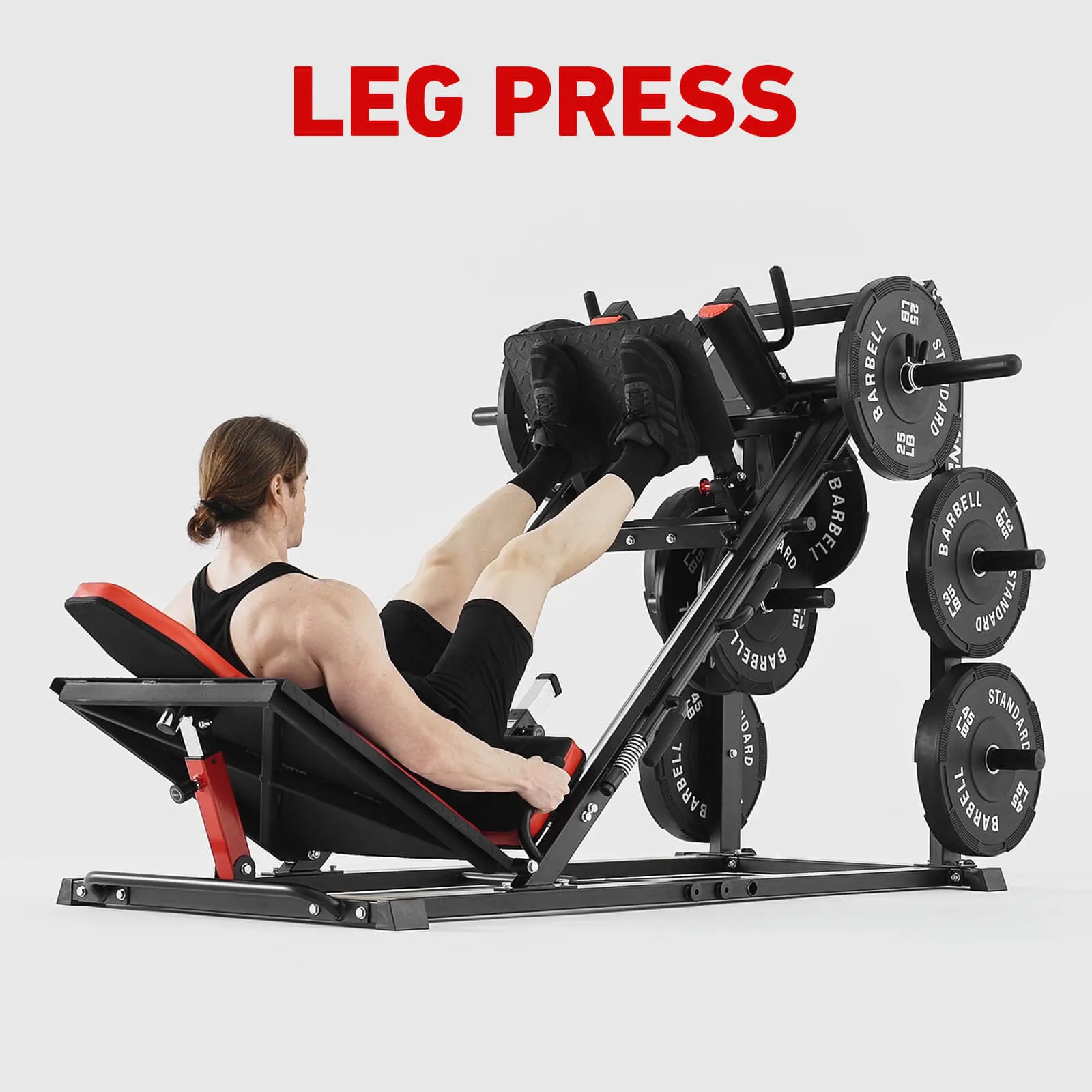 Arete ™ 3-in-1 Leg Press and Hack Squat Machine