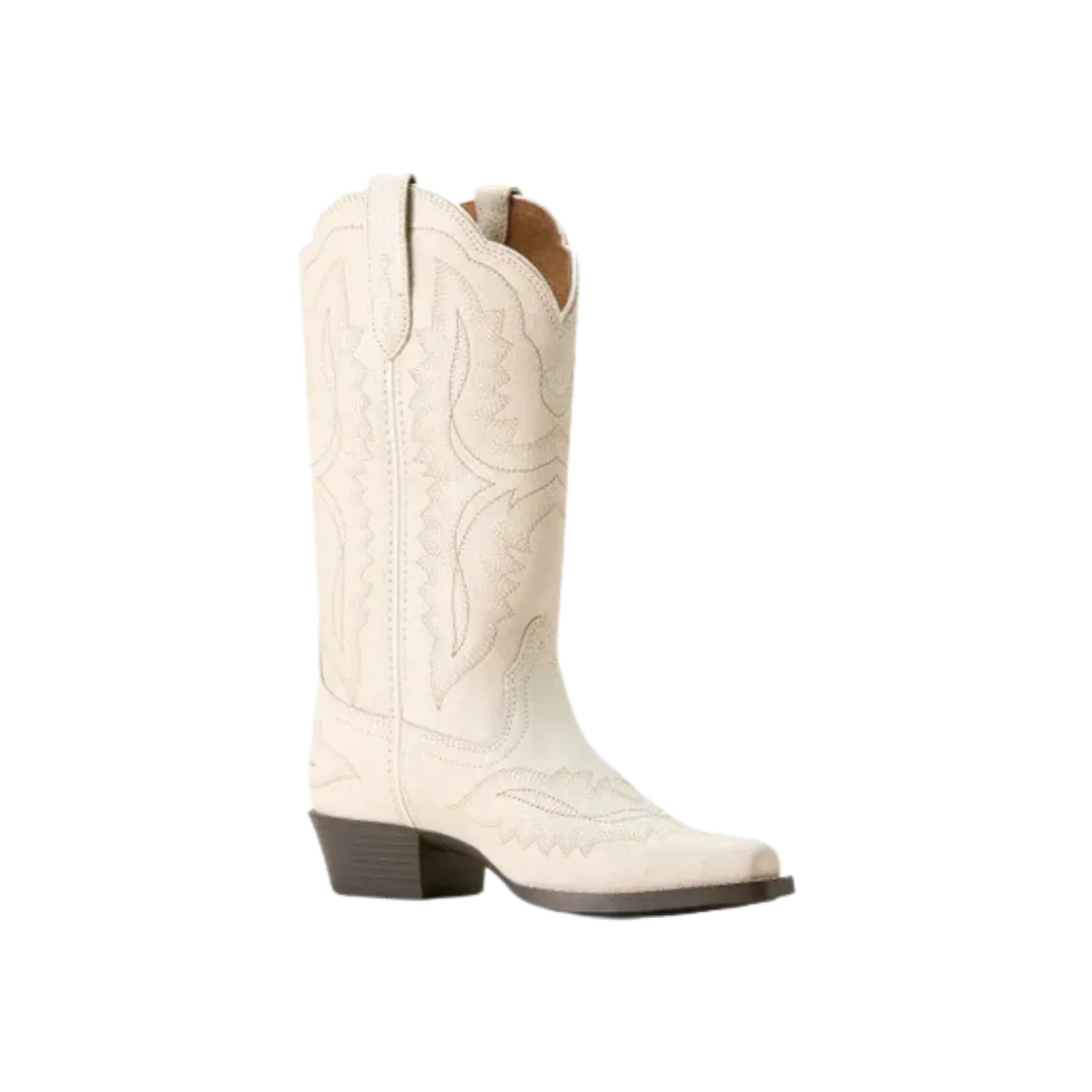 Ariat Kid's Cassanova Western Distressed Ivory Boots