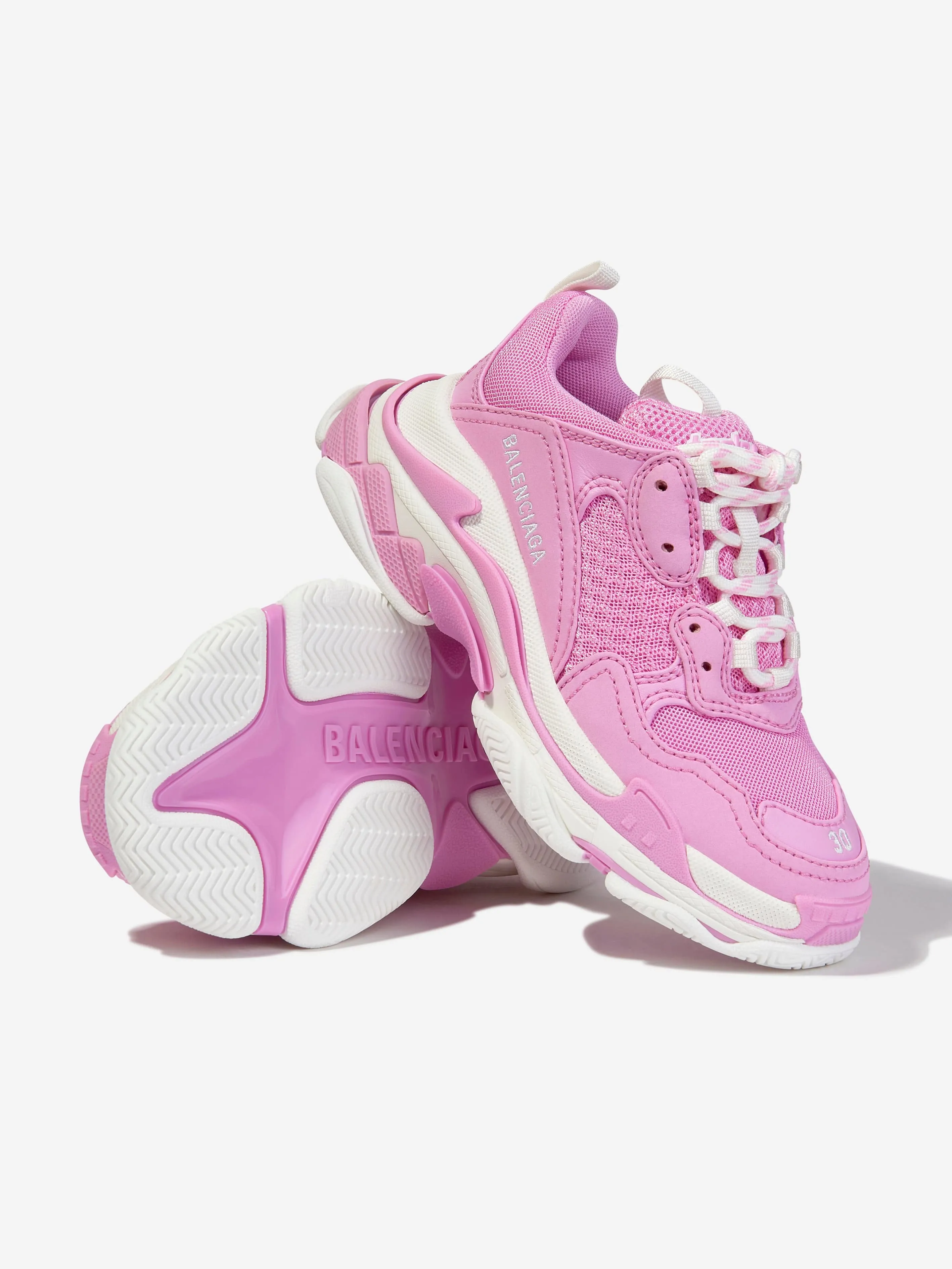 Balenciaga Girls Triple S Trainers