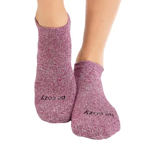 Be Cozy Grip Socks (Acai Berry)