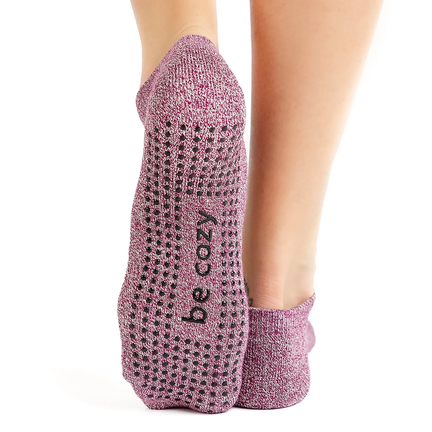 Be Cozy Grip Socks (Acai Berry)