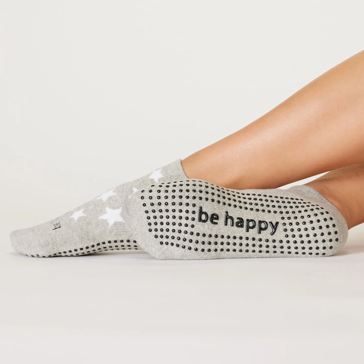 Be Happy Aura Grip Socks (Dazzle)