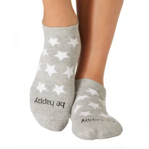 Be Happy Aura Grip Socks (Dazzle)