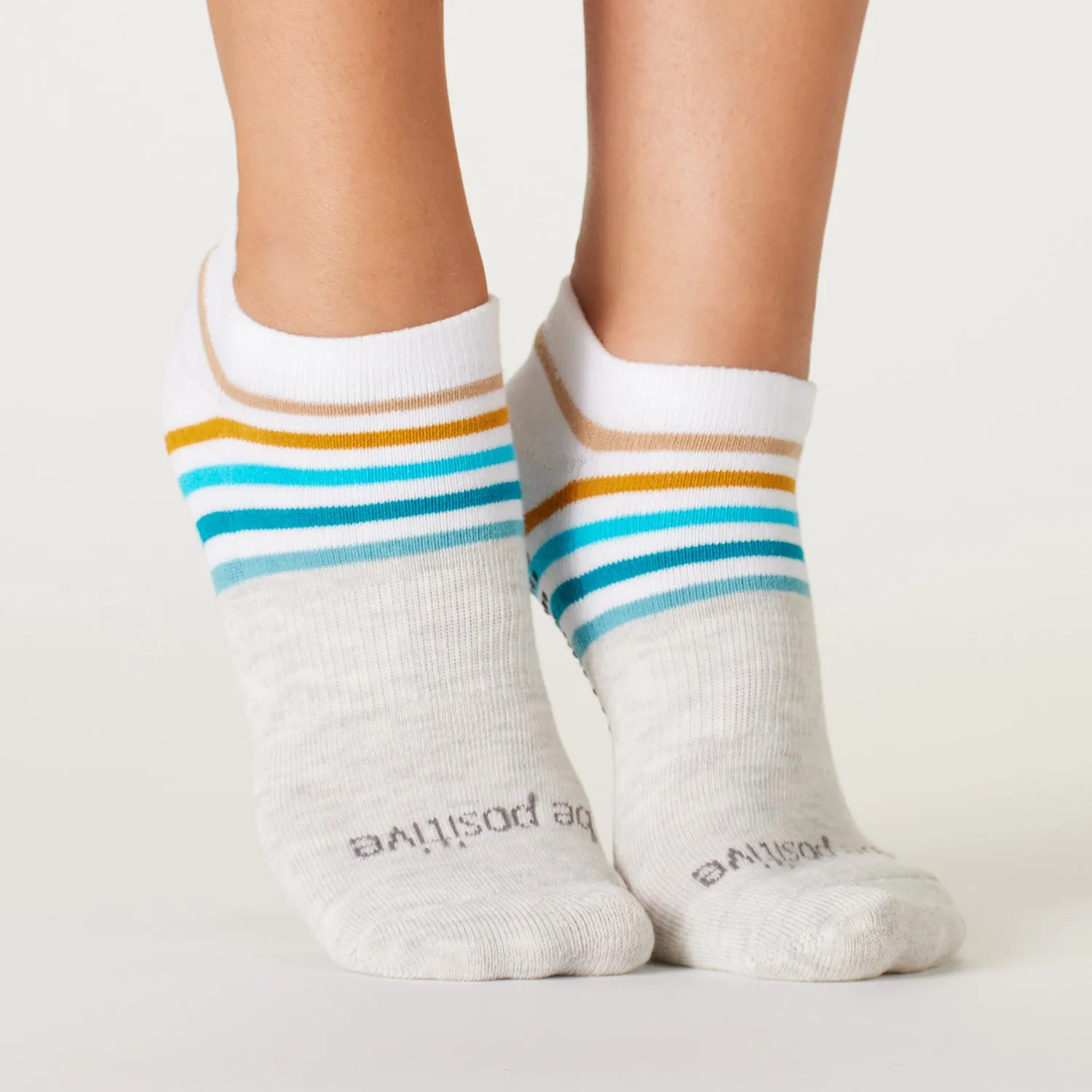 Be Positive Venice Grip Socks (Evermore)