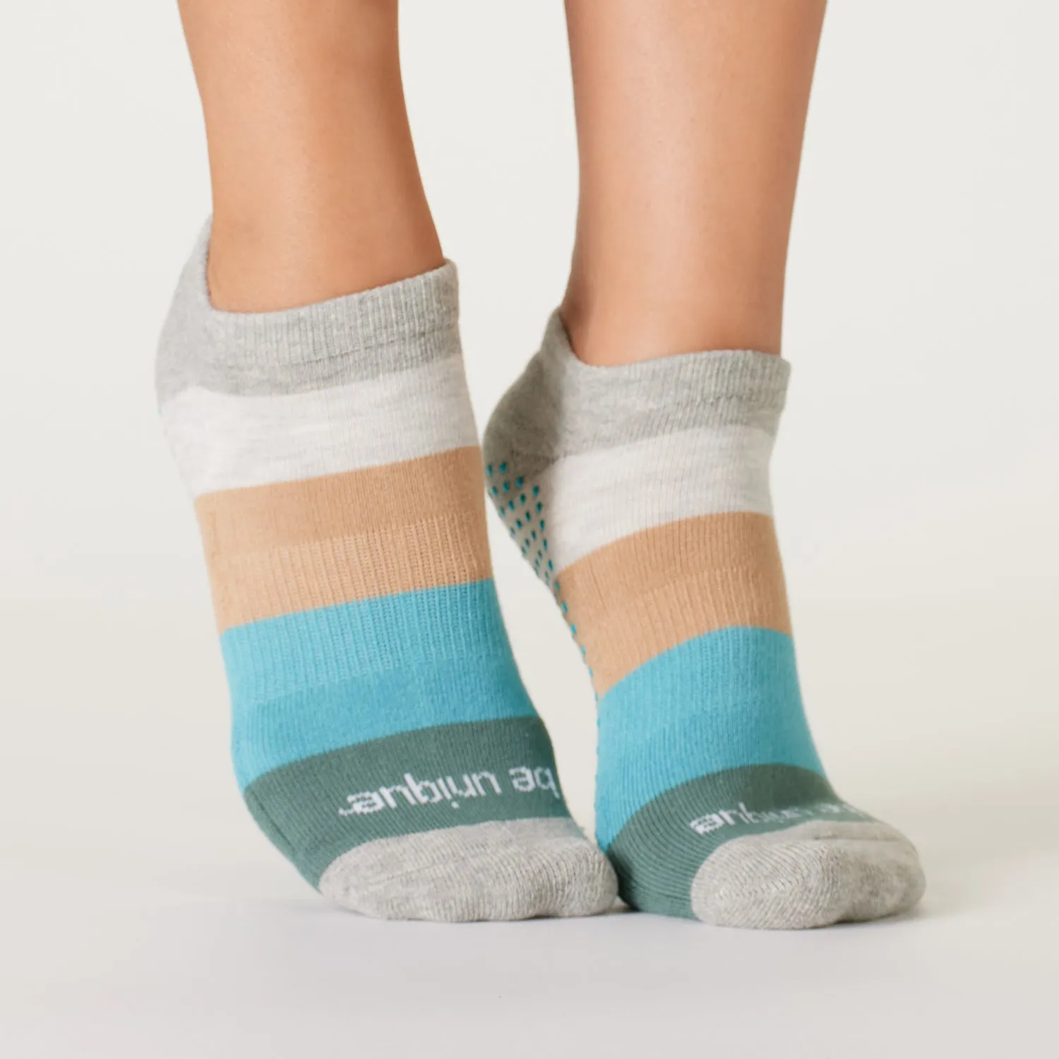 Be Unique Marlowe Grip Socks (Beach)