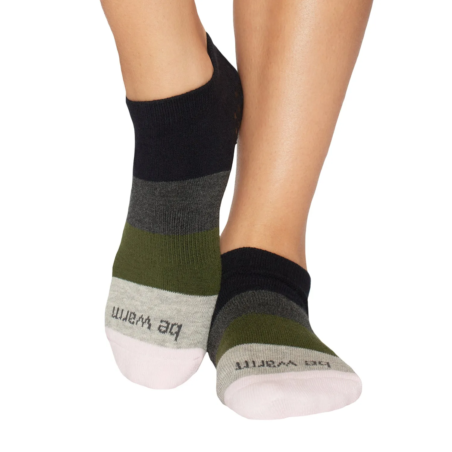 Be Warm Marlowe Grip Socks (Ivy)