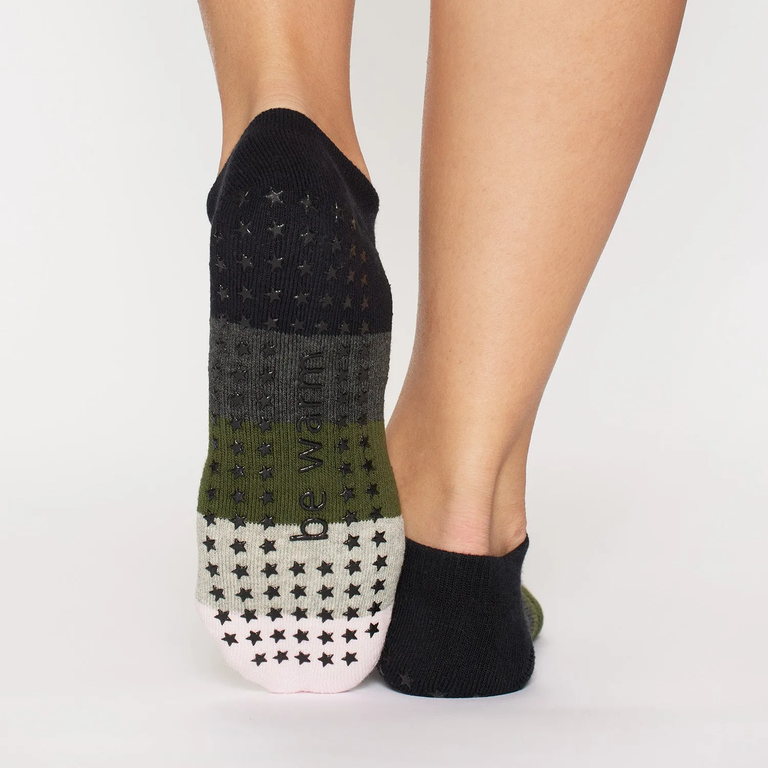 Be Warm Marlowe Grip Socks (Ivy)