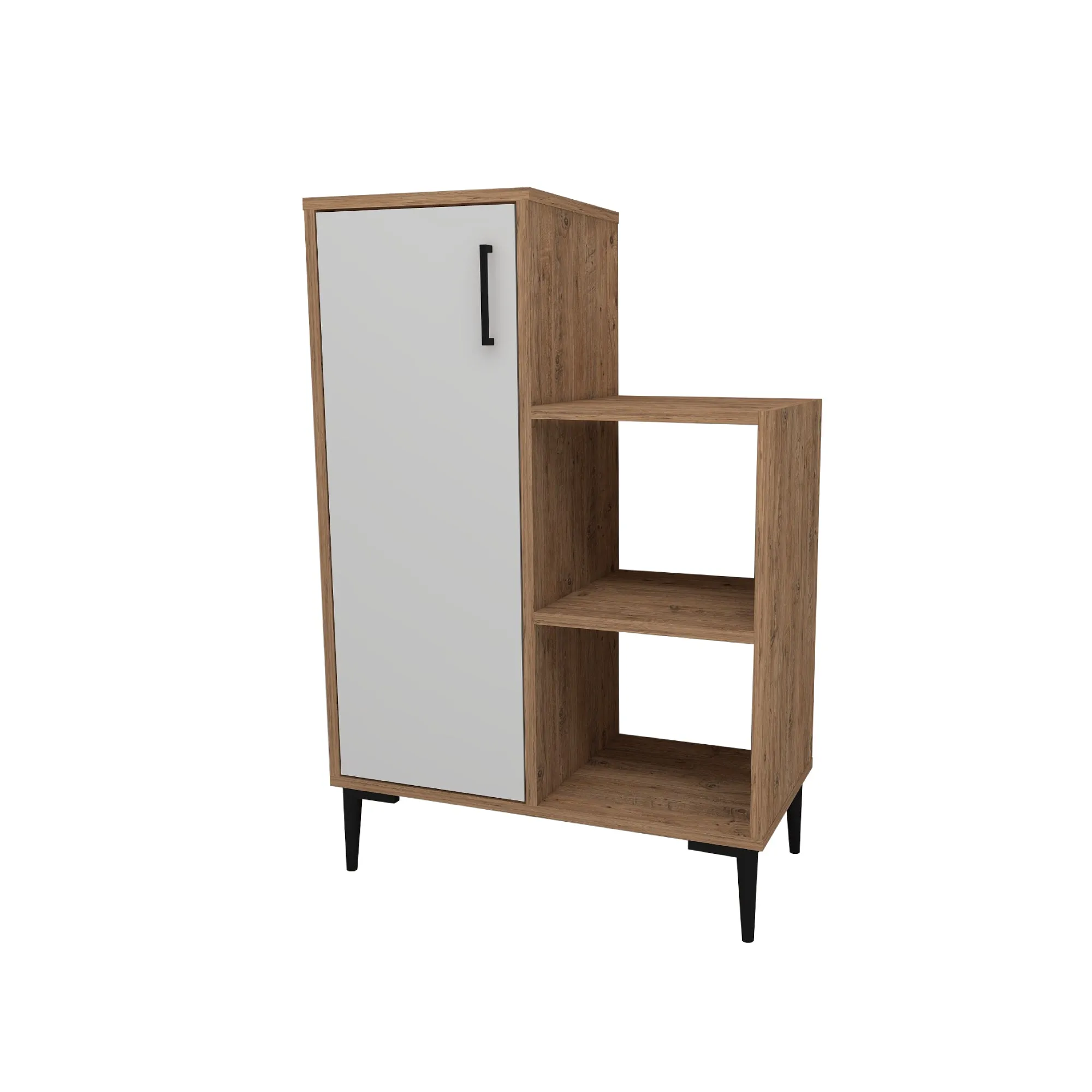 Beate Shoe Storage Shelf with Cabinet