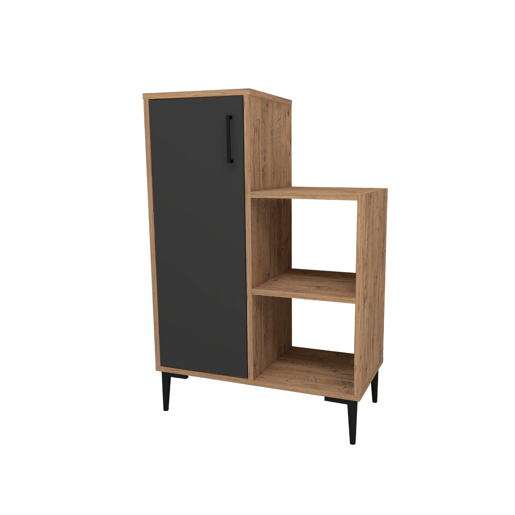 Beate Shoe Storage Shelf with Cabinet