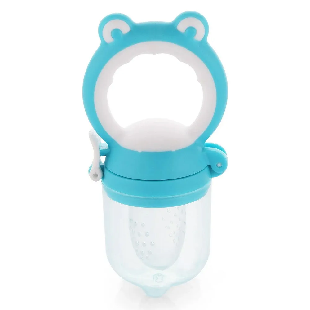 Blue First Feed Silicone Nibbler