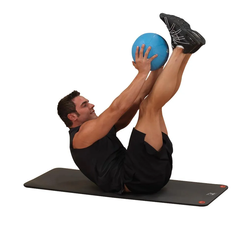 Body-Solid Tools Foam Hanging Exercise Mat Black