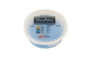 CanDo TheraPutty Exercise Putty, Blue, Firm (4oz)