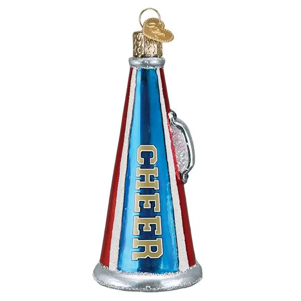 Cheer Megaphone Ornament