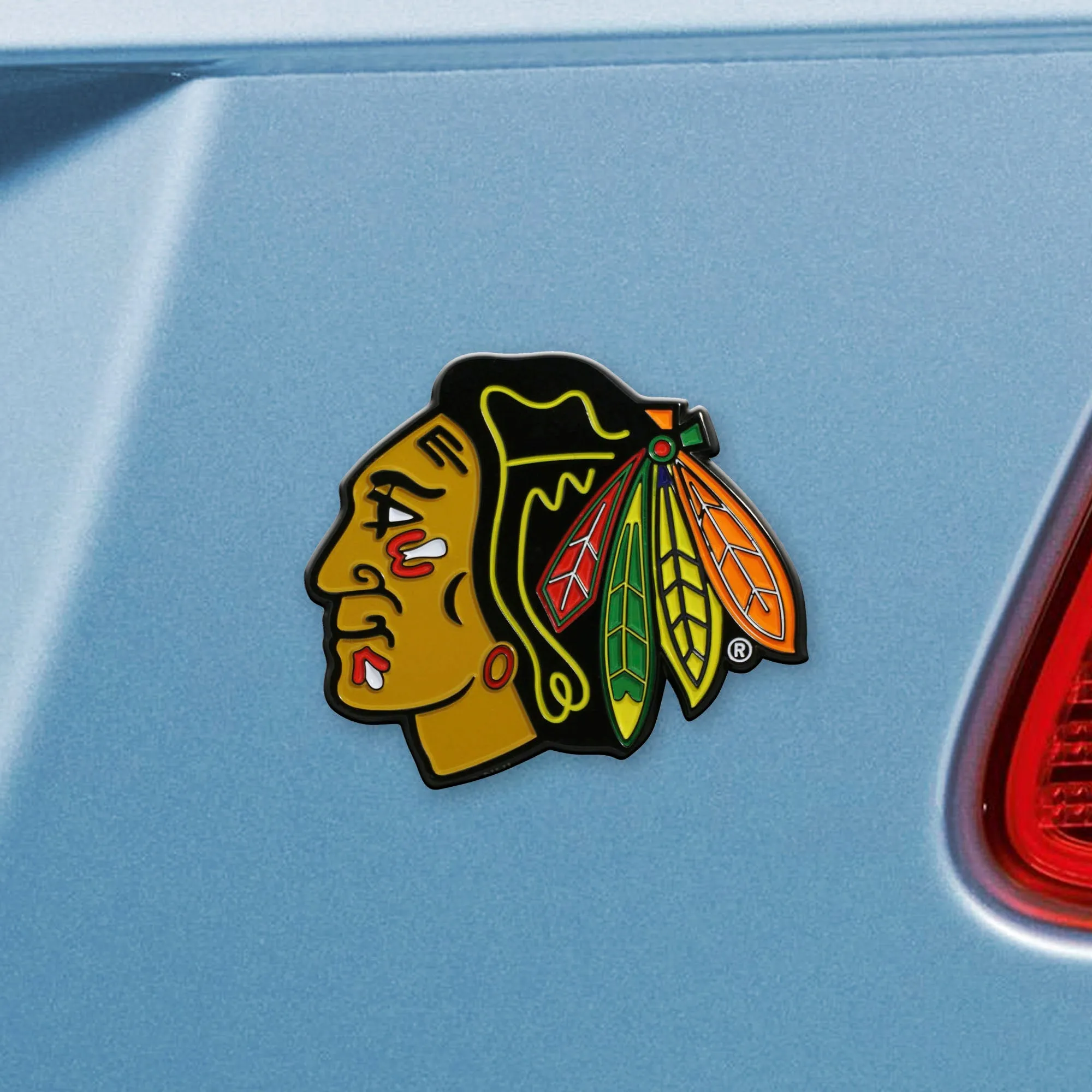 Chicago Blackhawks 3D Color Metal Emblem