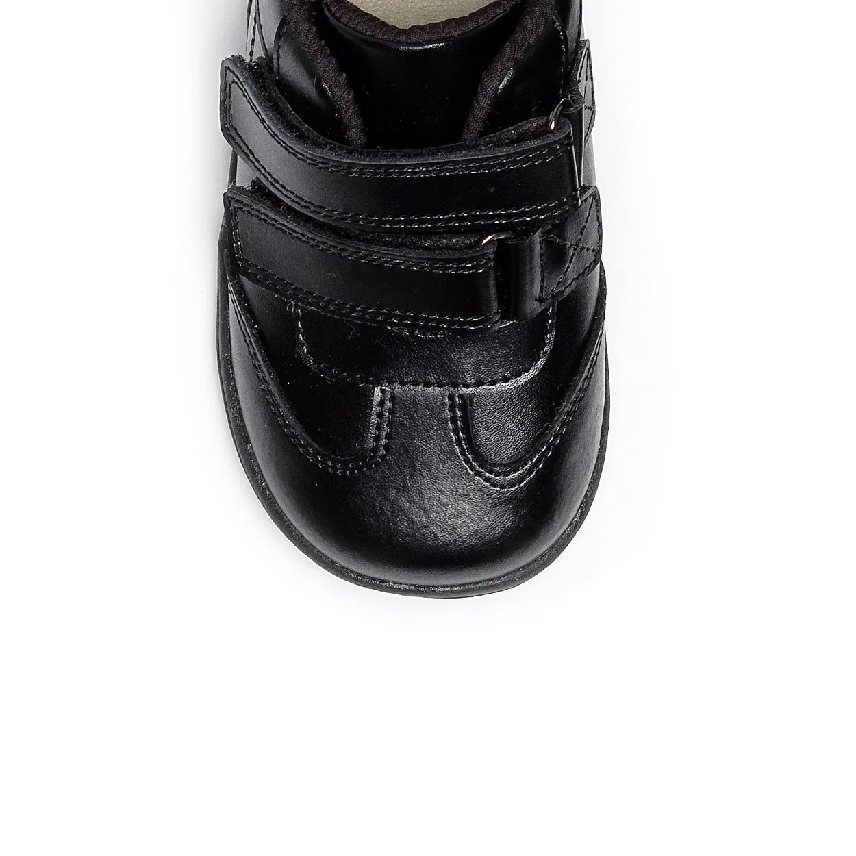 Chipmunks Ethan Boys Black School Shoe