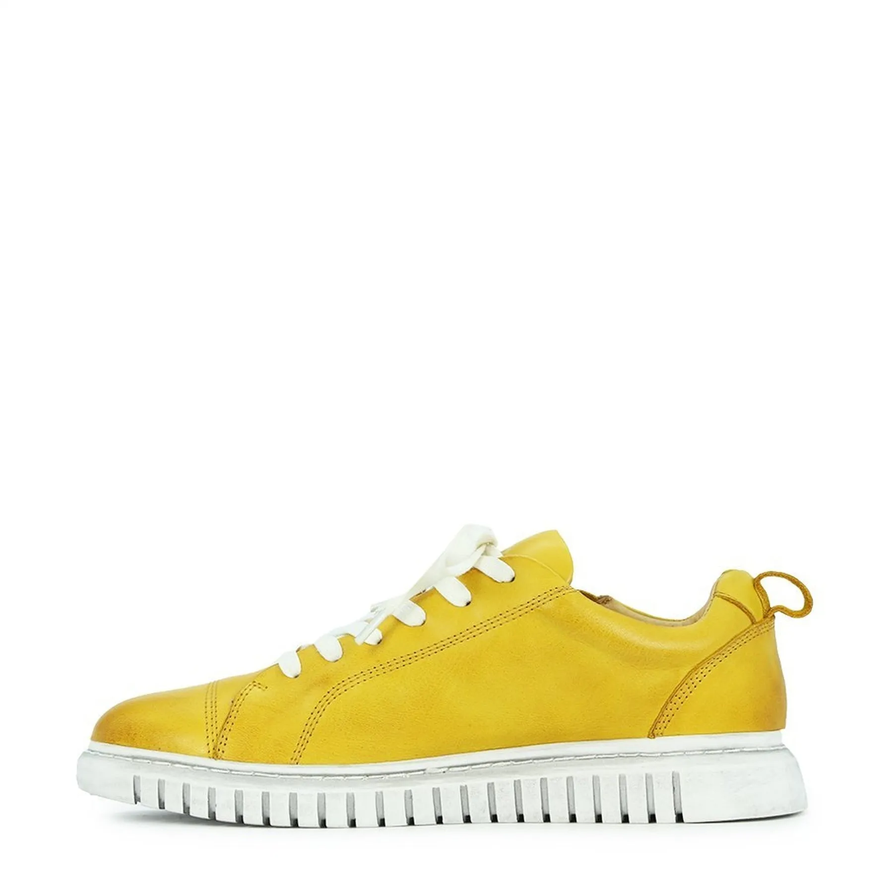 CLARENCE LOW-TOP ZIPPER SNEAKER LEATHER