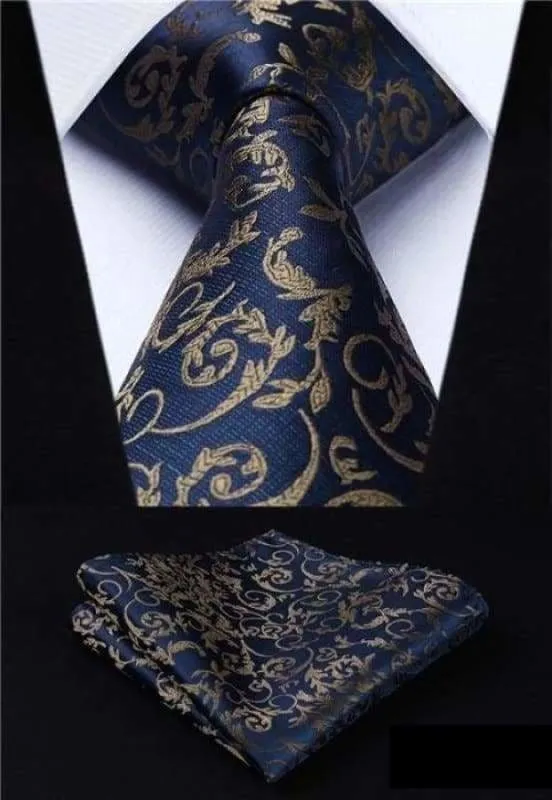 Classic Woven Silk Necktie Set