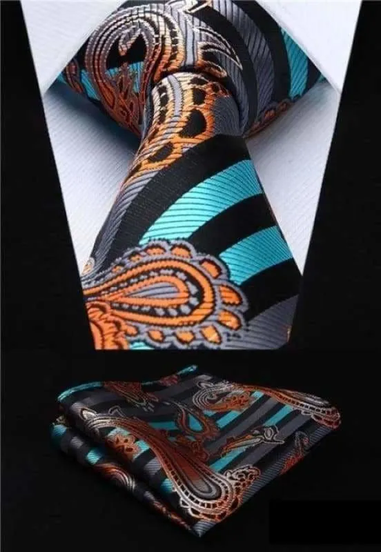 Classic Woven Silk Necktie Set