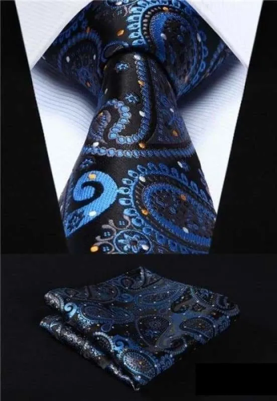 Classic Woven Silk Necktie Set