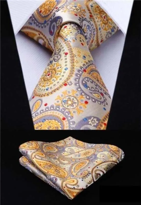 Classic Woven Silk Necktie Set