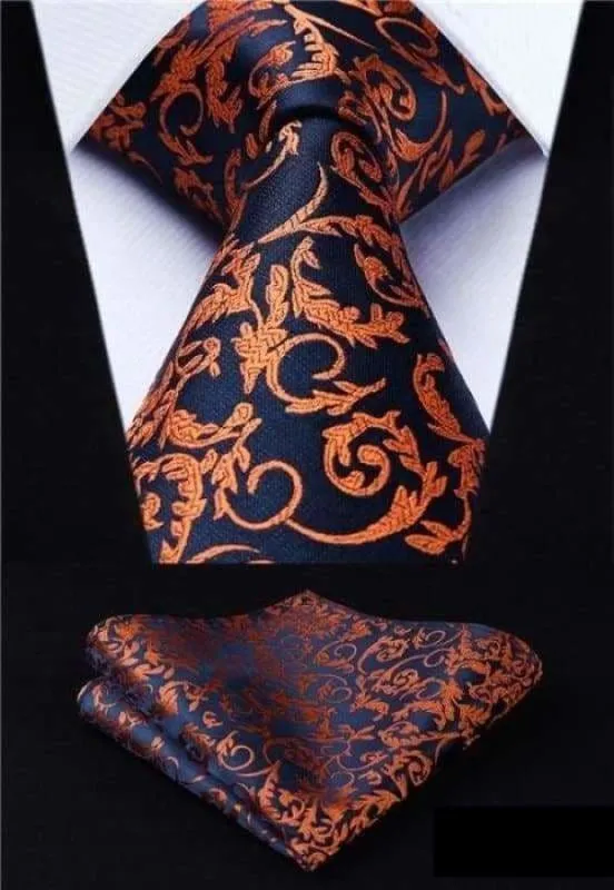 Classic Woven Silk Necktie Set