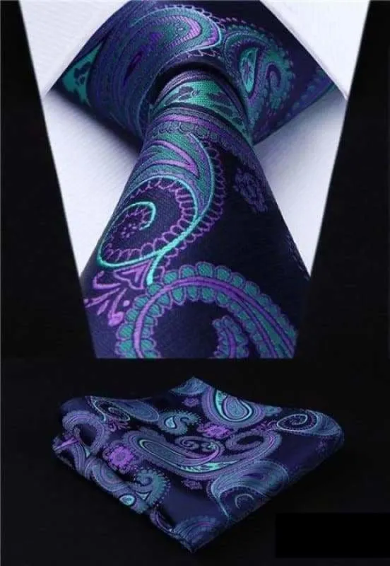 Classic Woven Silk Necktie Set