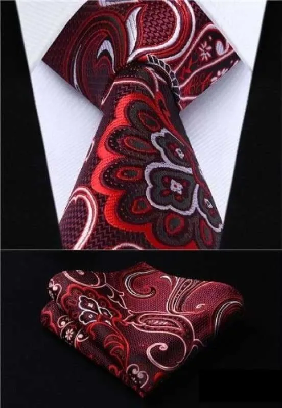 Classic Woven Silk Necktie Set