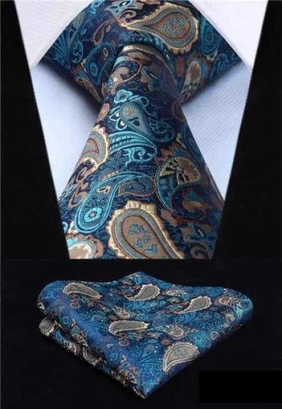 Classic Woven Silk Necktie Set